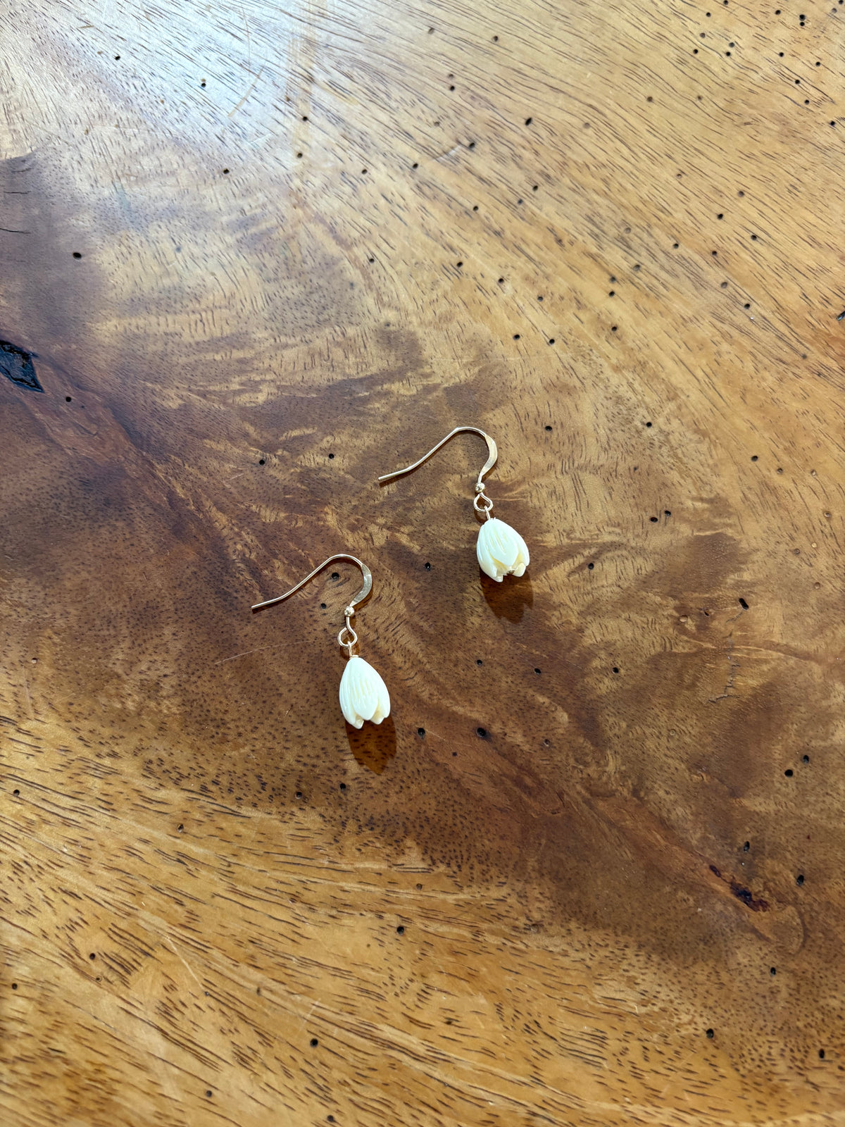 Gold-filled Petite Pikake Single Dangles
