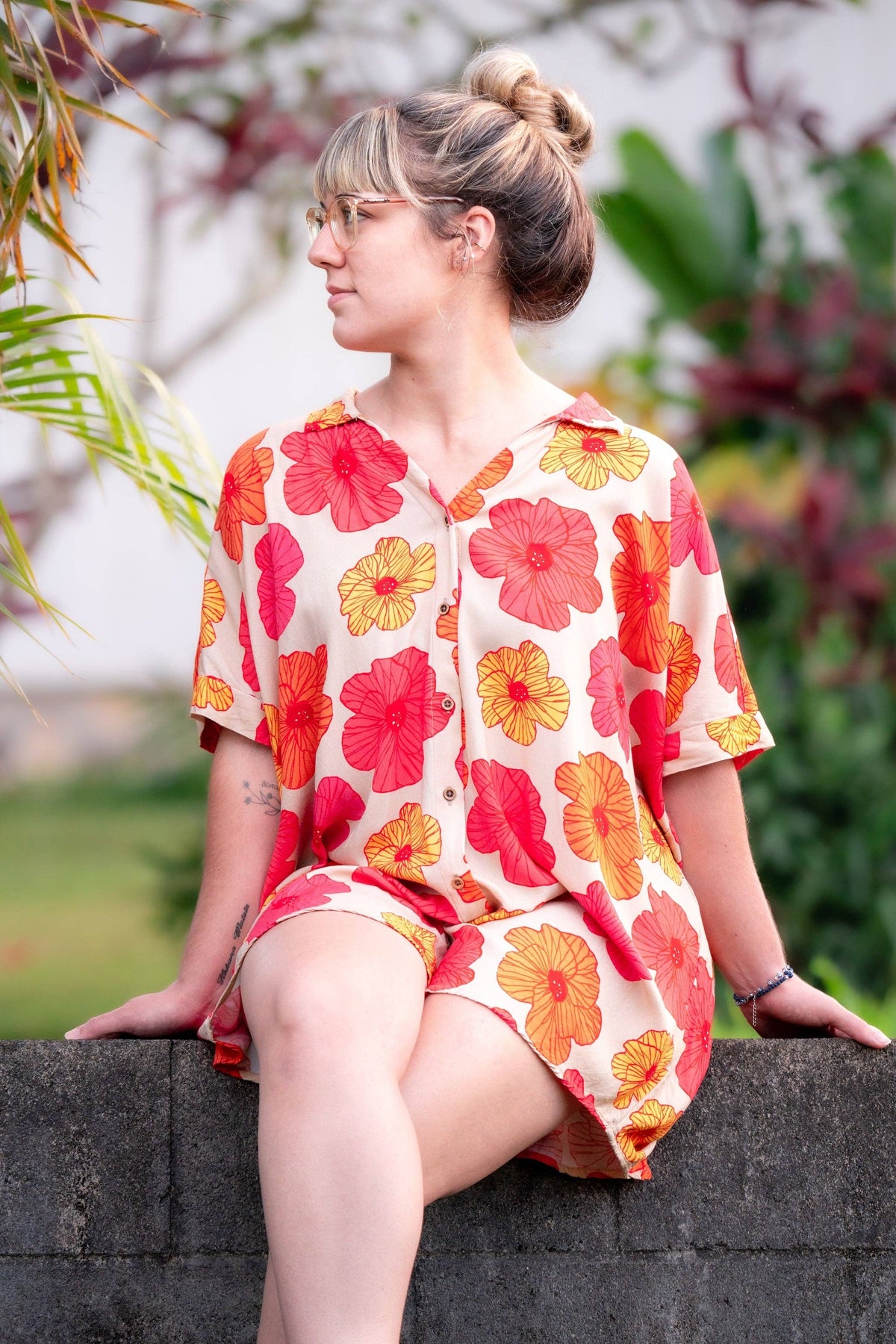 Women’s Oversized Shirt in Neutral Hau