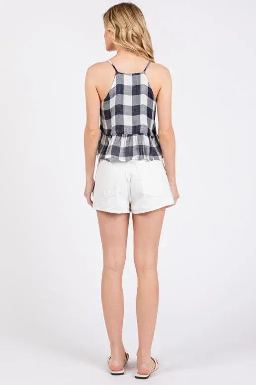 Deep V-neck Baby Dall Cami Top