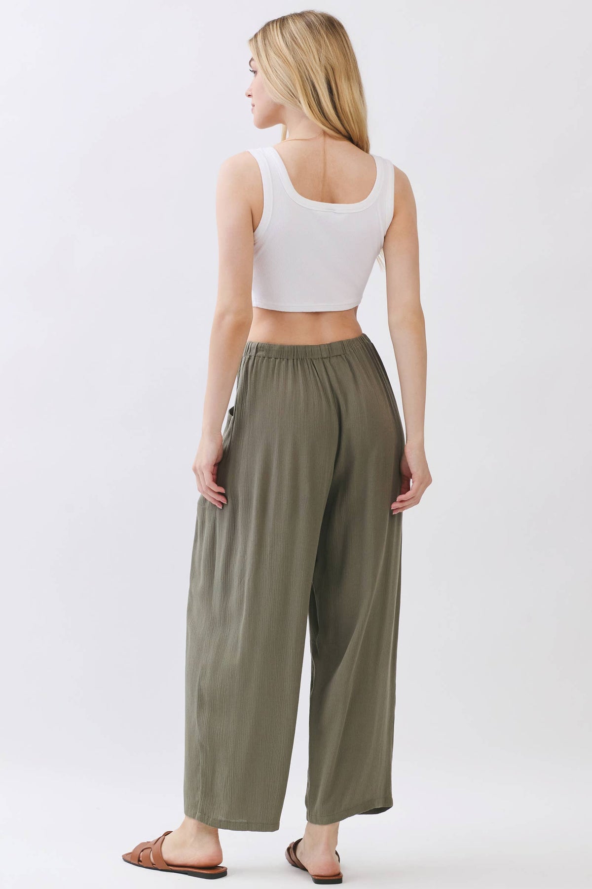 Barrel Drawstring Pants
