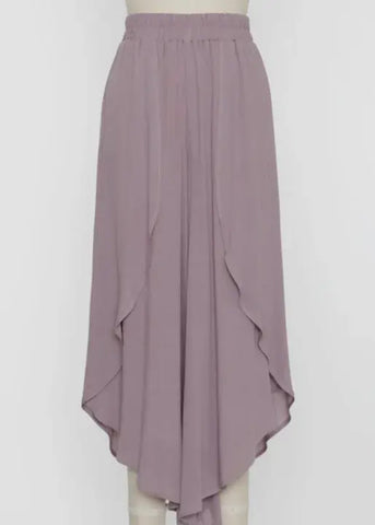 Overlap Wide Leg Pants