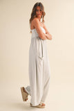 Empire Waist Wide Leg Jumpsuit