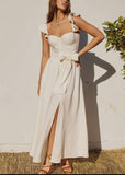Corset Flutter Dress