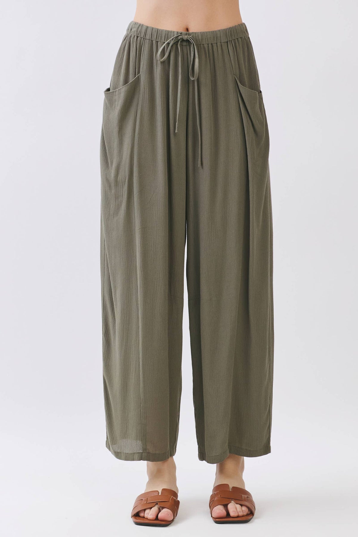Barrel Drawstring Pants