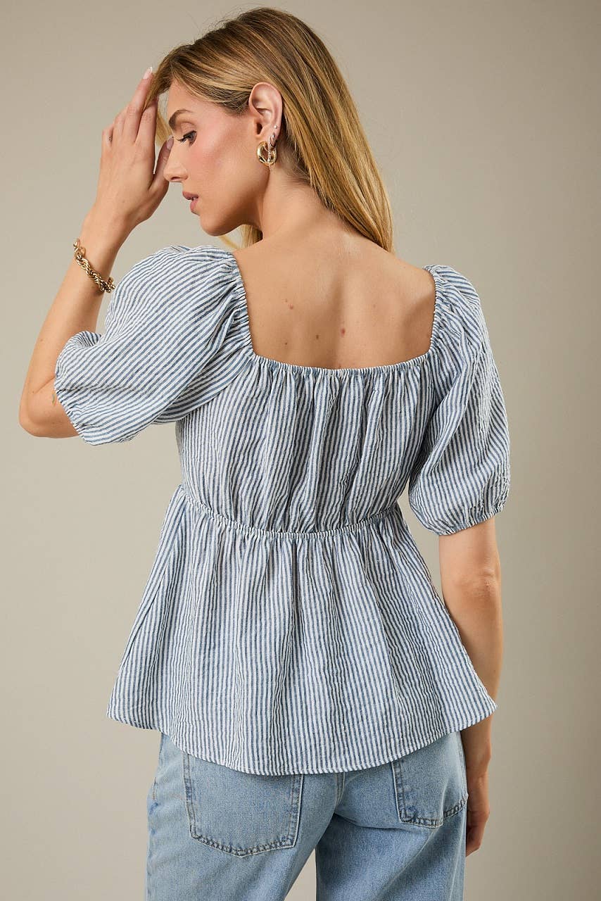 Sweetheart Puff Top