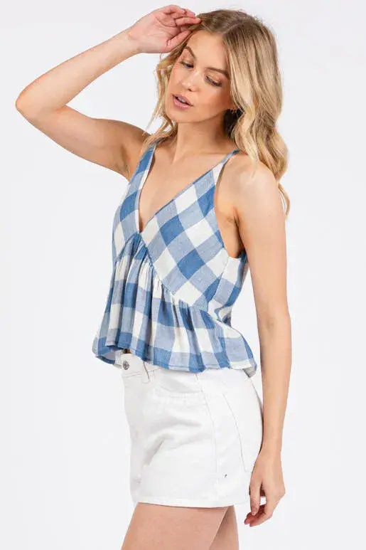 Deep V-neck Baby Dall Cami Top