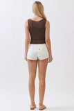 Double Layer Crop Tank
