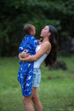 Paradise Now- Kalo Blues Baby Swaddle