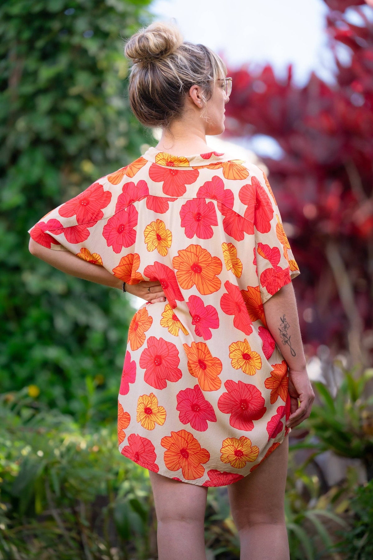 Women’s Oversized Shirt in Neutral Hau
