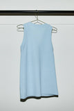 V-NECK SLEEVELESS TUNIC TOP