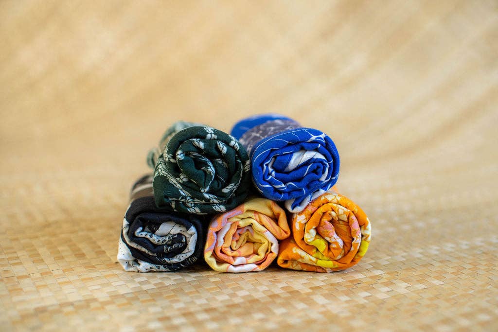 Paradise Now- Kalo Blues Baby Swaddle