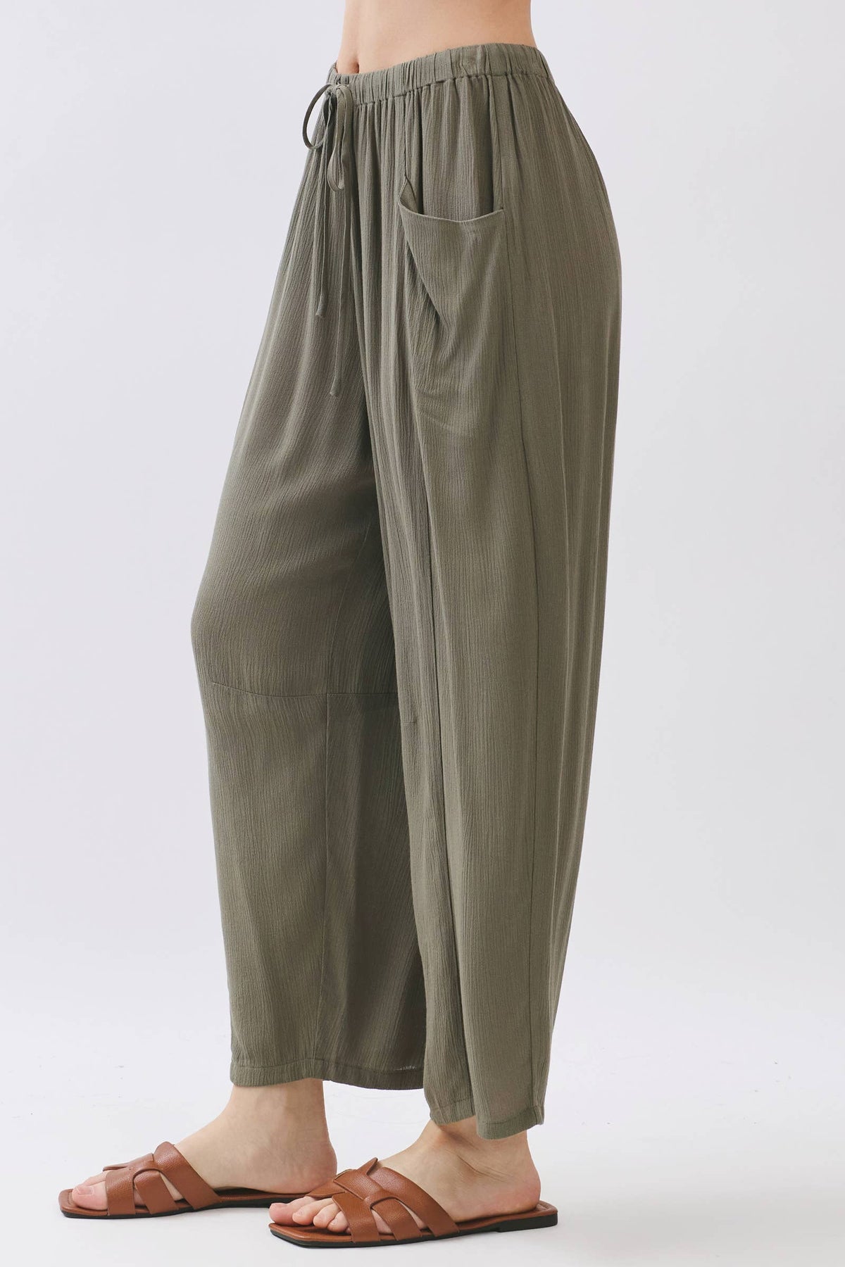 Barrel Drawstring Pants