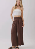 Smocked Palazzo Pants