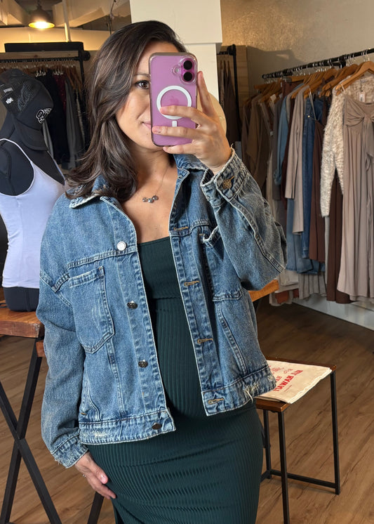Oversized Denim Jacket