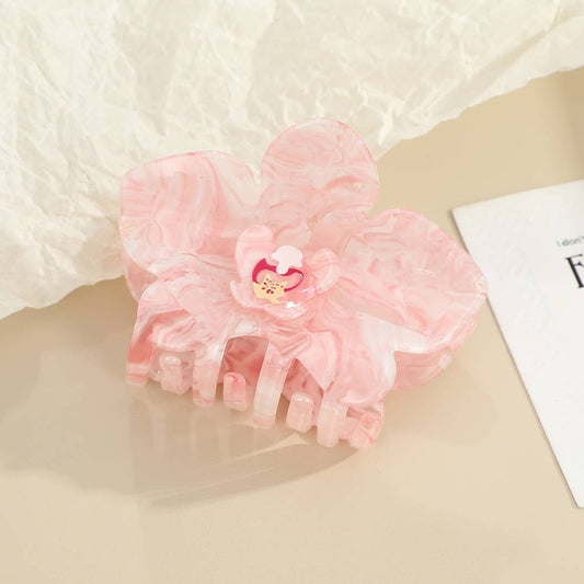 Orchid Claw Clip