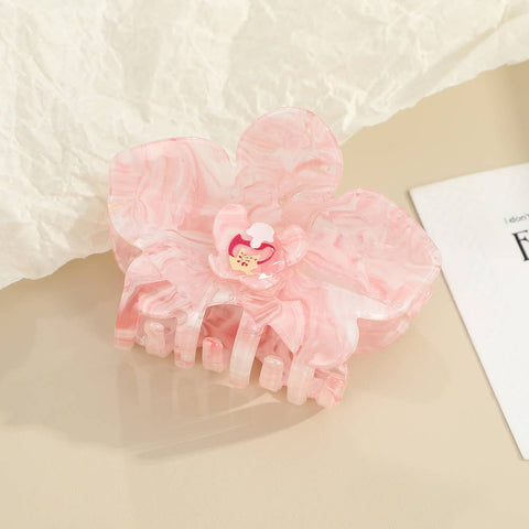 Orchid Claw Clip