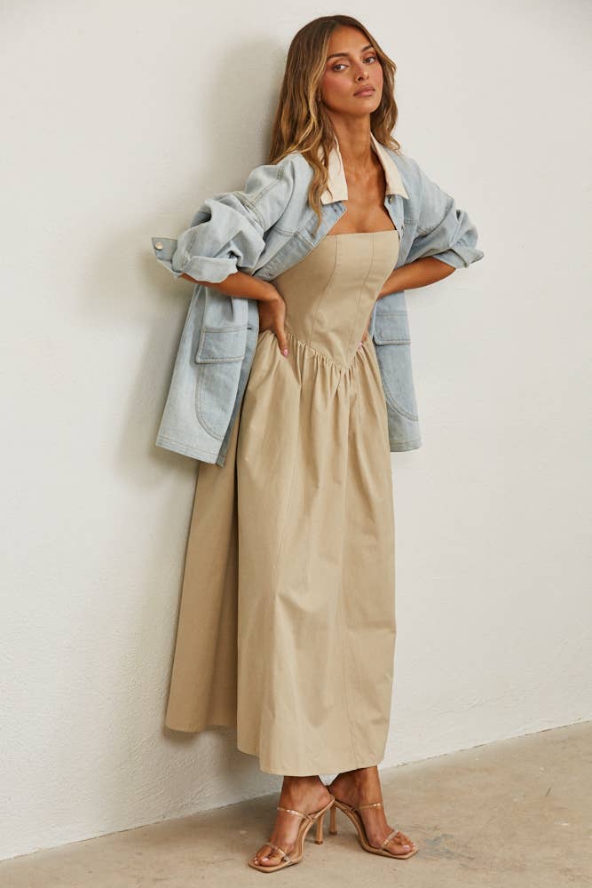 Oversized Utility Denim Jacket