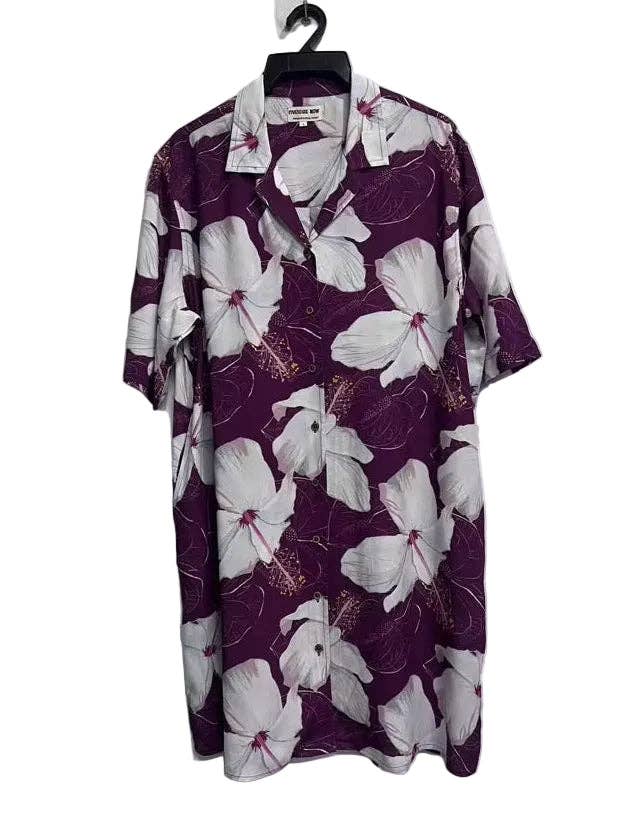 Paradise Now- Women's Shirt Dress in Garden Party