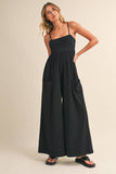 Empire Waist Wide Leg Jumpsuit