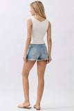 Double Layer Crop Tank