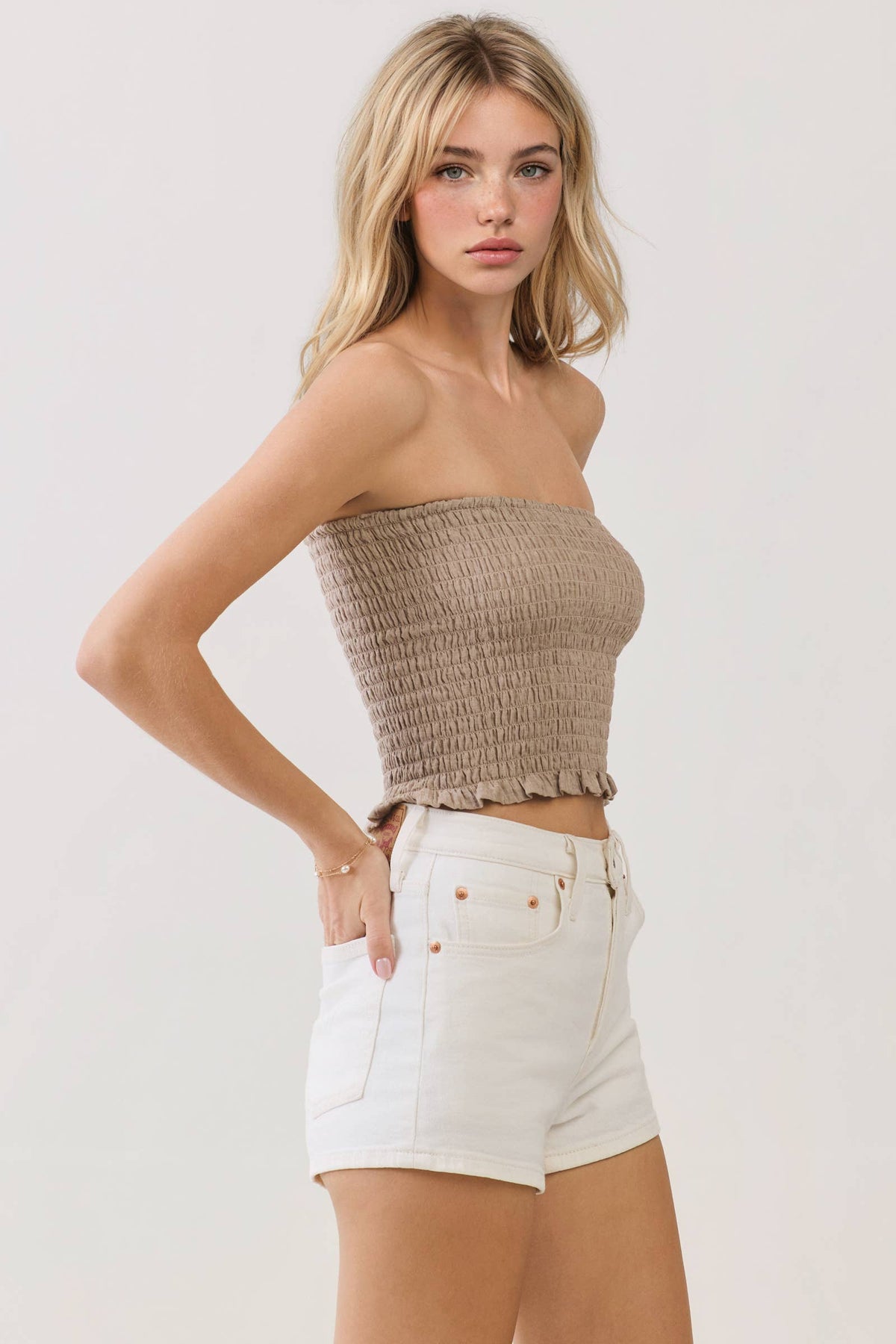 Smocked Tube Top