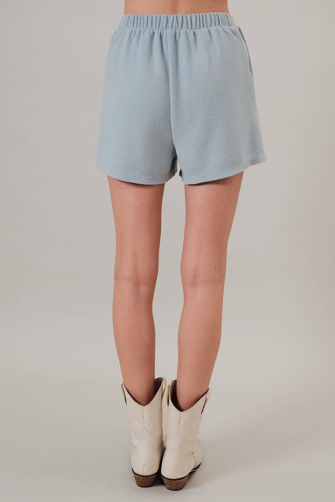 PLEATED DETAIL SHORTS