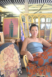 Paradise Now- Womenʻs Stretchy Bamboo Pants in Valley