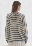 Striped Dolman Cardigan