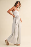 Empire Waist Wide Leg Jumpsuit