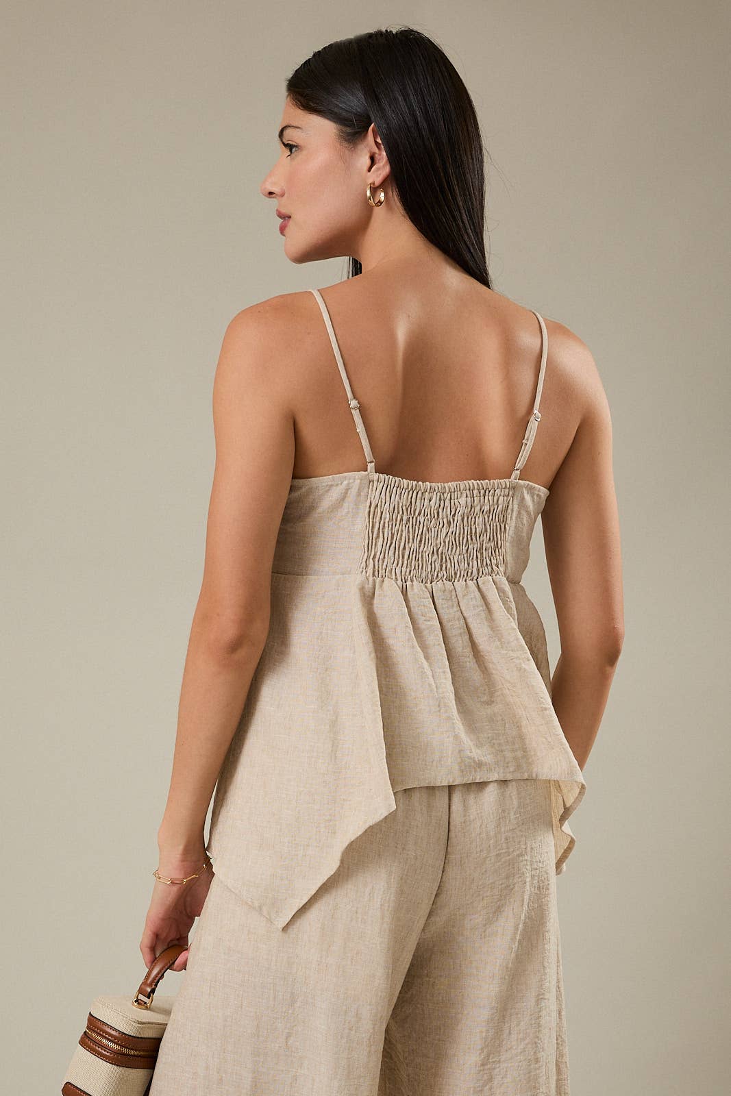 Smocked Hankey Hem Top