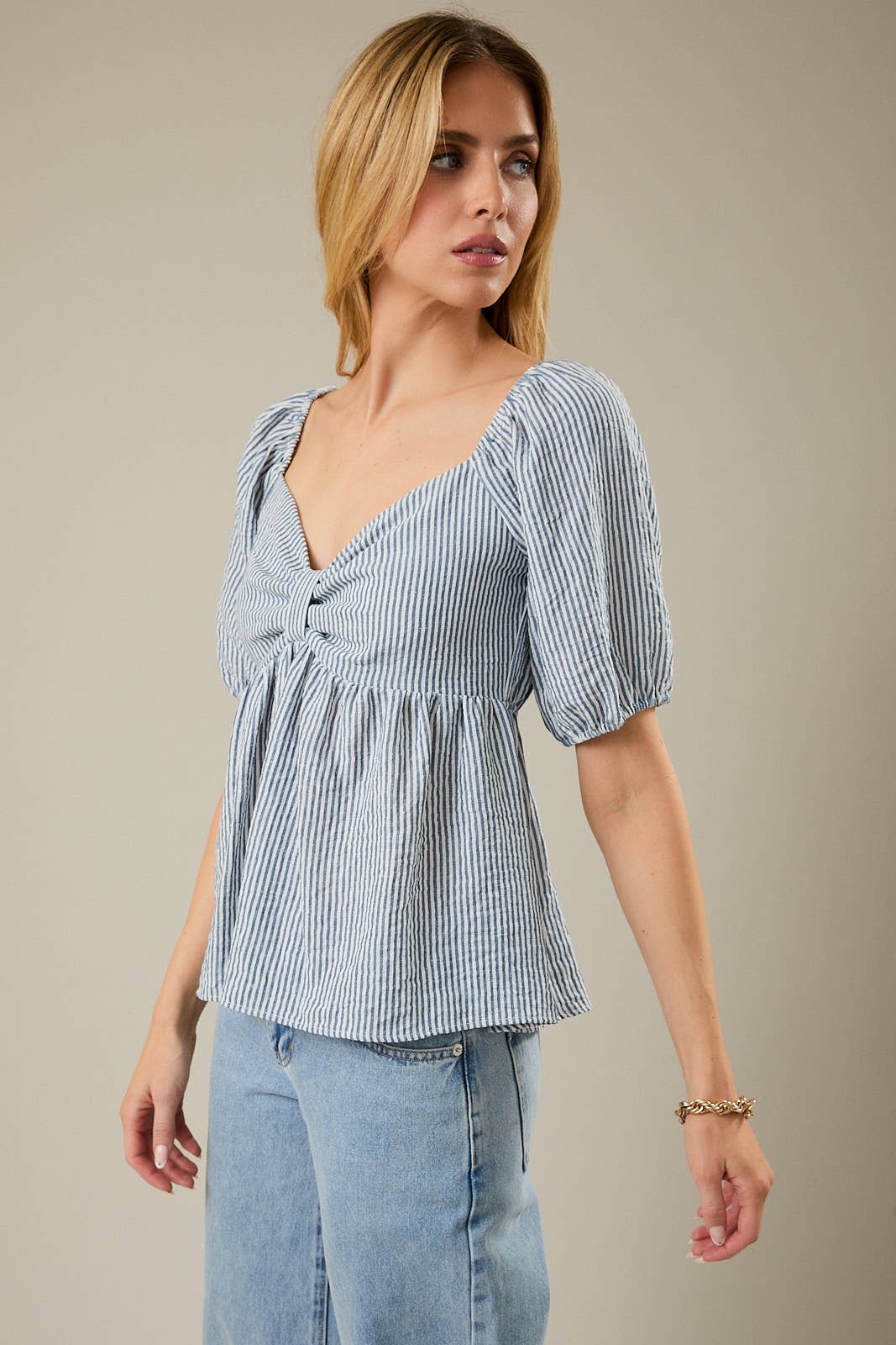 Sweetheart Puff Top