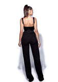 Onika Satin Crepe Jumpsuit