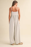Empire Waist Wide Leg Jumpsuit