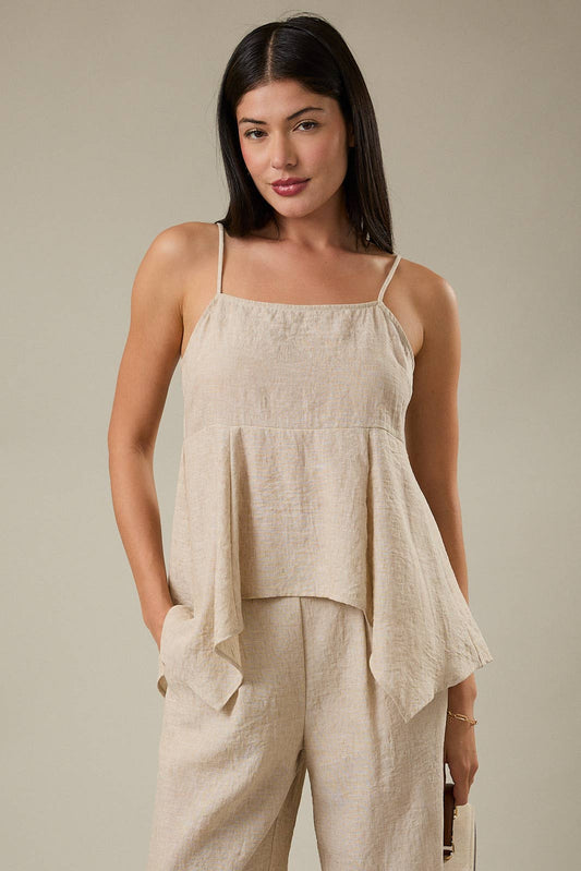 Smocked Hankey Hem Top