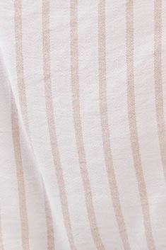 Stripe Surplice Tie Top