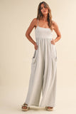 Empire Waist Wide Leg Jumpsuit