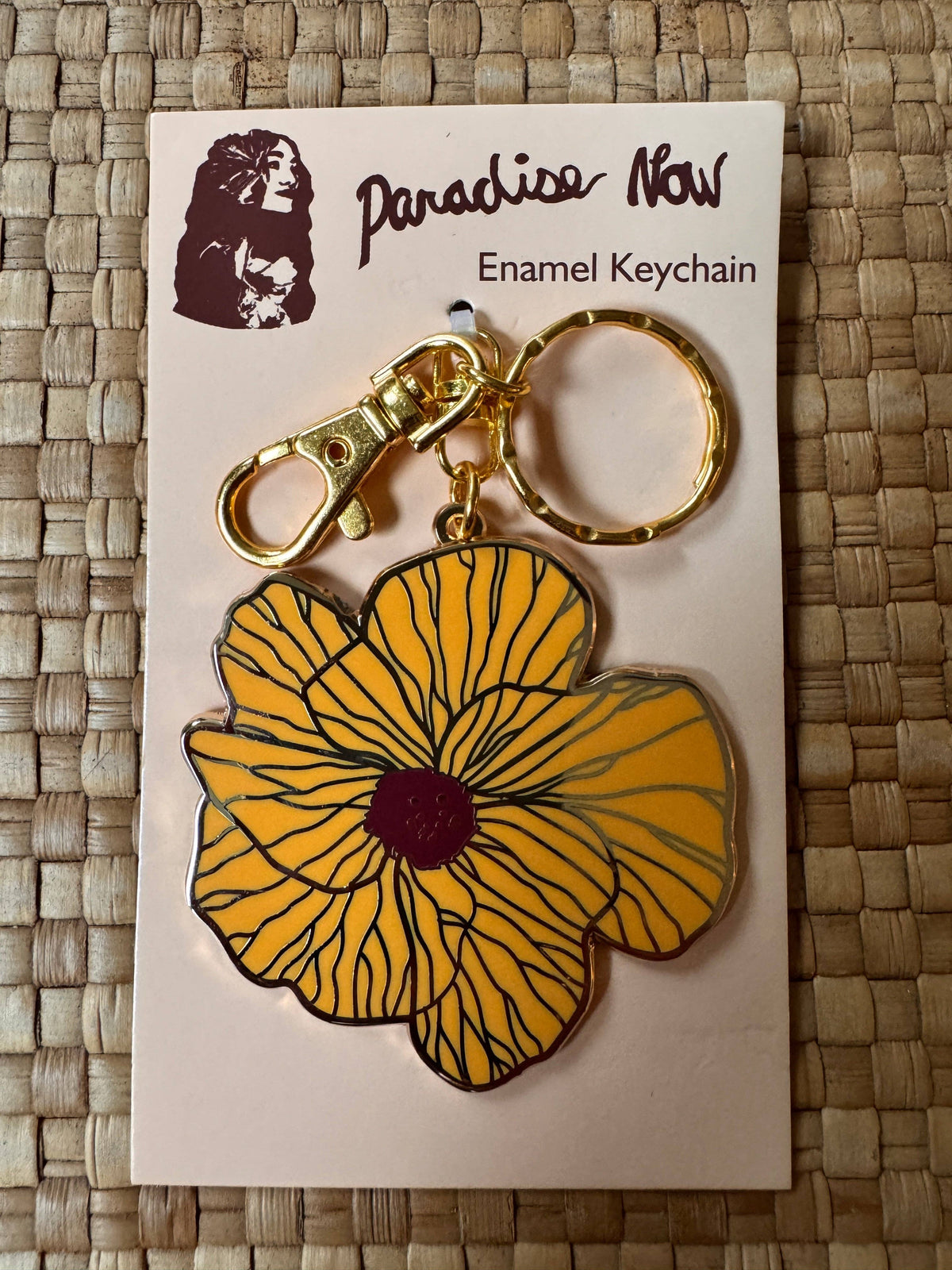 Paradise Now- Hau Keychain / Purse Charm