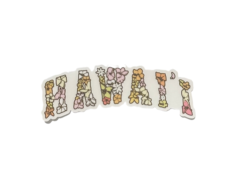 Paradise Now- Pua Hawaii Sticker