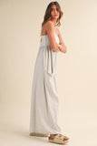 Empire Waist Wide Leg Jumpsuit