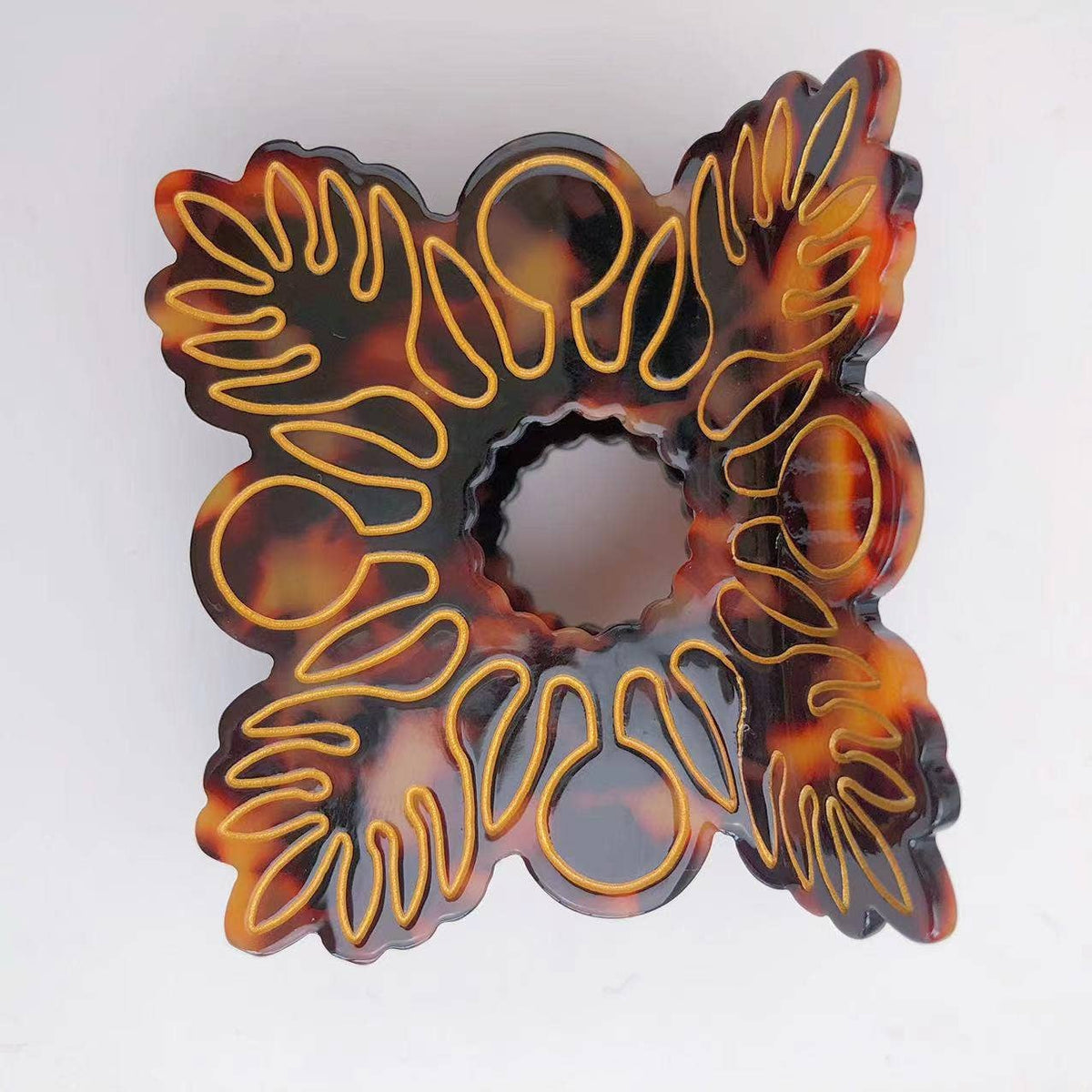 Tortoise Shell Claw Clip