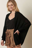 LIGHT WEIGHT CIRCLE SWEATER CARDIGAN