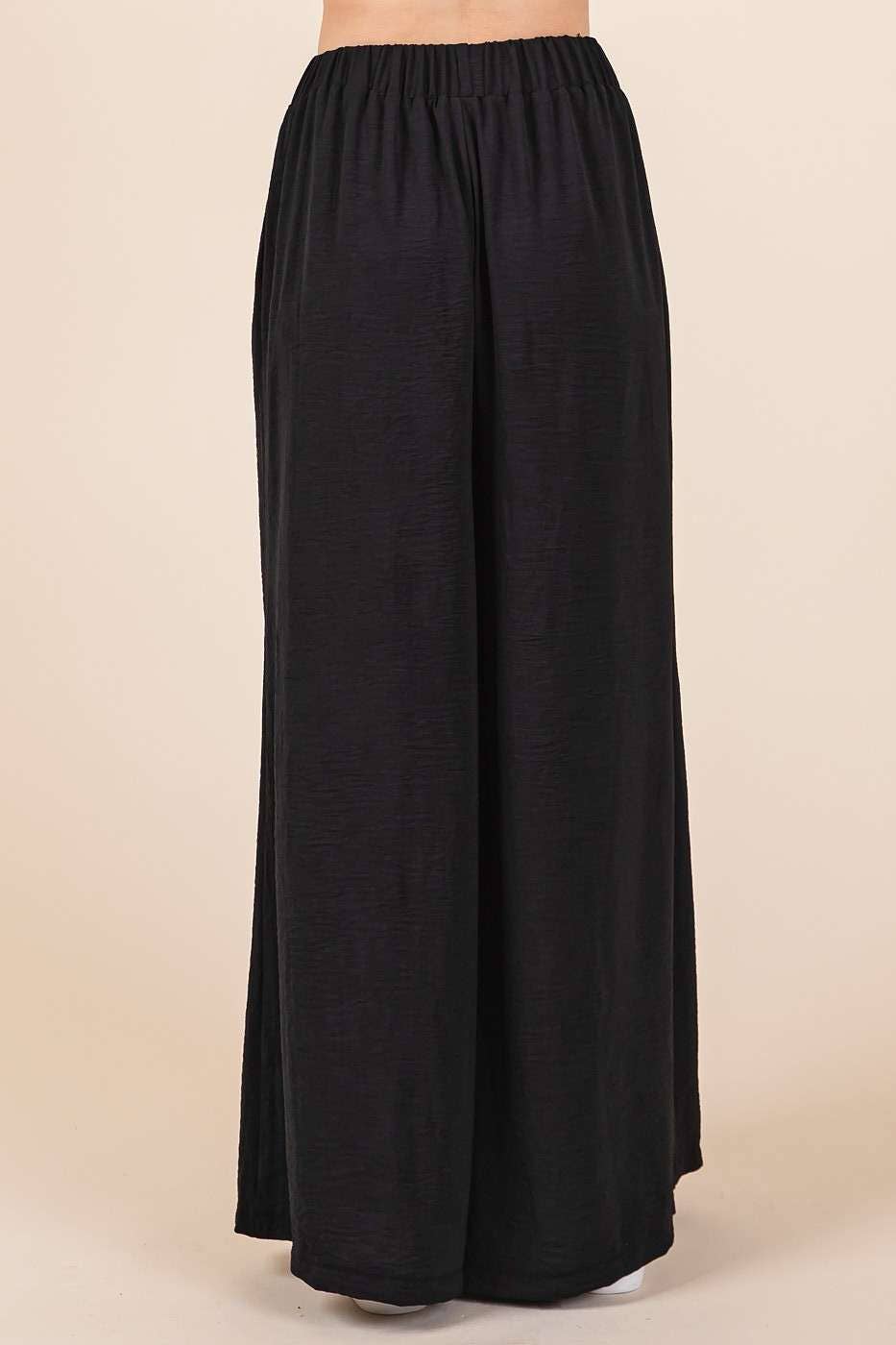 AIRFLOW PLEATED WIDE LEG PANTS