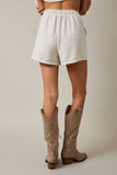 PLEATED DETAIL SHORTS