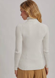 Ribbed Turtle Neck Pullover