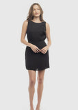 Sleeveless Drape Mini Dress
