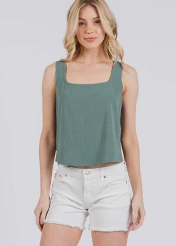 Square Neckline Top