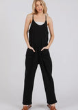 Cotton Relaxed Cami Jumpsuit