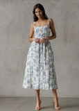 Floral Print Midi Dress