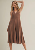 Halter Wide Leg Jumpsuit