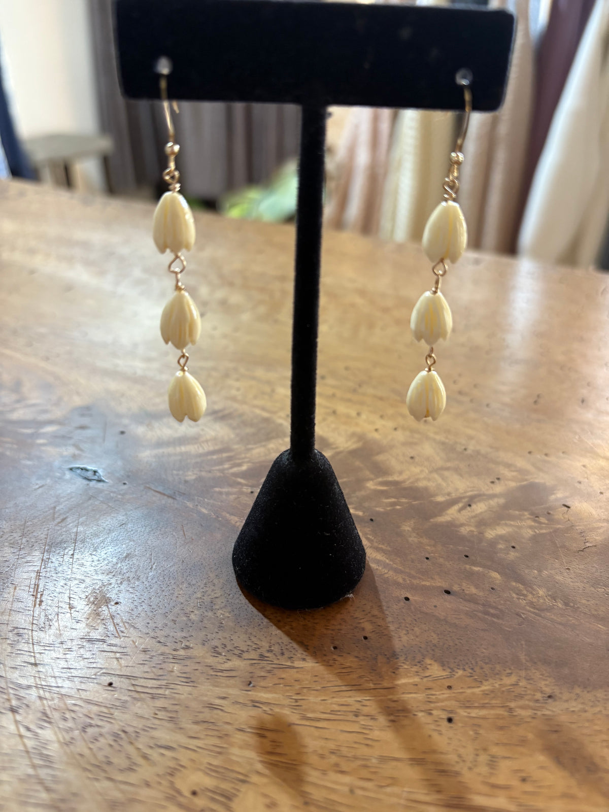 Gold-Filled Petite Pikake Triple Dangles